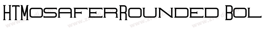 HTMosaferRounded Bol字体转换